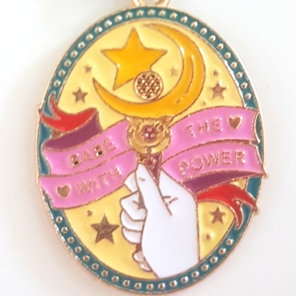 🌙 Babe w/ the Power Sailor Moon Necklace